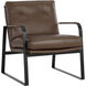 Sterling Missouri Mahogany Leather Lounge Chair